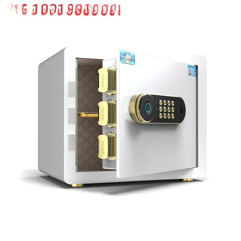 New 25CM one-click unlocked fingerprint safe, anti-theft all-steel smart clip 35cm