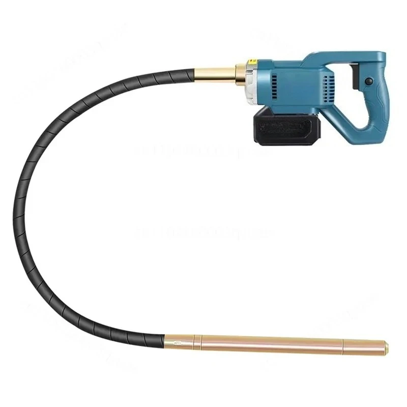 for Lithium Battery Brushless Concrete Vibrator Portable Insertion Small Rechargeable Cement Vibrator Tool for Construction