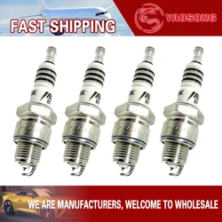 4x IRIDIUM two stroke outboard yacht spark plug SP7HIR for W7BC BR7HIX IWF22 W22FPU10 BP7HIX BPR7HIX B7HS-10 BR7HS B6HS HIX-BP7