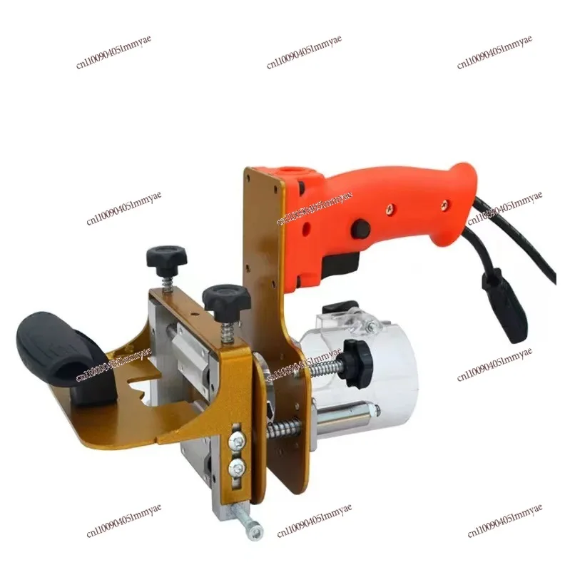 

Woodworking Invisible Parts 2-in-1 Slotter Die Trimming Machine Milling Cutter Connector Positioning Rack Machine Tool