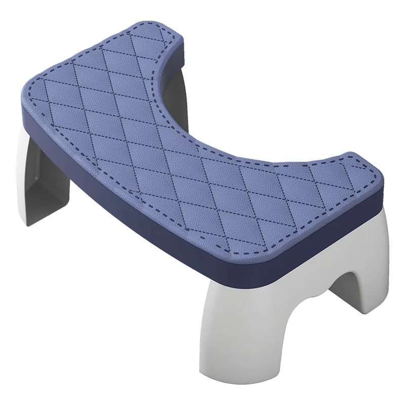 Anti-Slip Toilet Squat Stool Thickened Bathroom Foot Stool Potty Step Stool for Adults Kids Pregnant Women Squatting Aid Bathroo