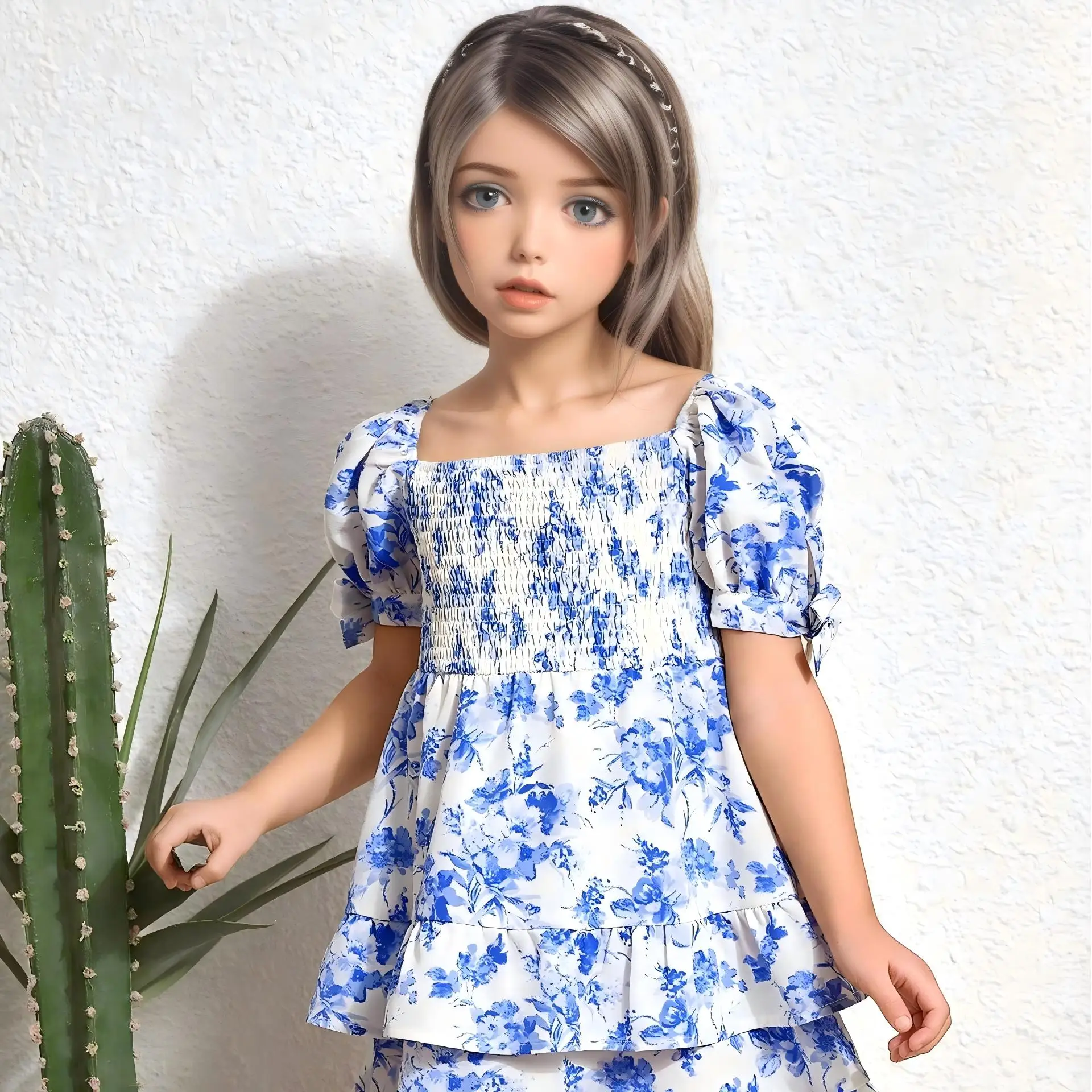 

39.37in Seamless Figure Doll, Flat Chest Design, Soft TPE Material, Exquisite Facial Makeup, Perfect for Display and Collecting