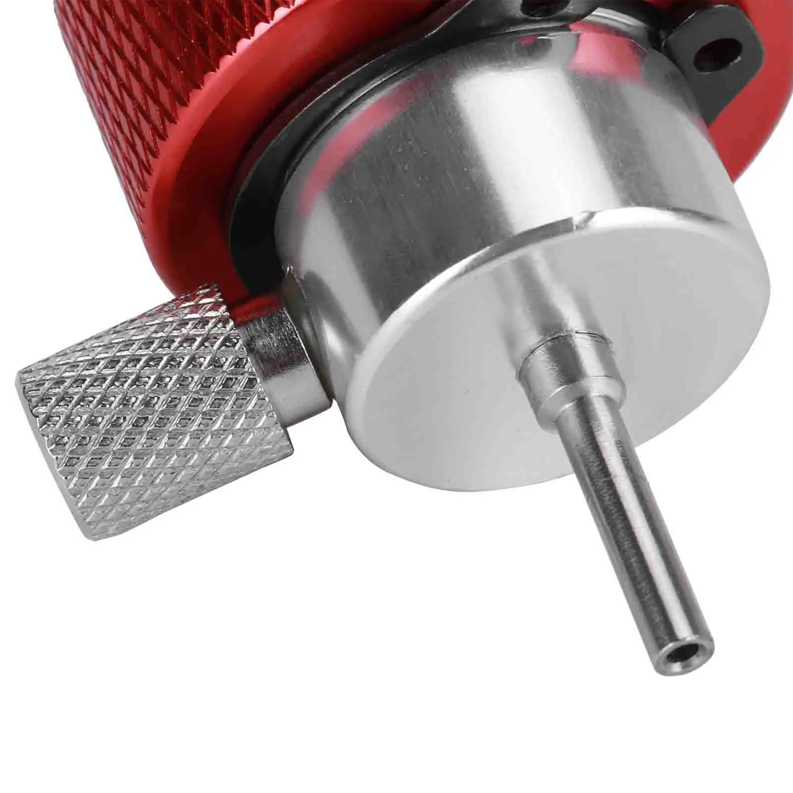 อะแดปเตอร์เติมโพรเพน อะแดปเตอร์ชาร์จแก๊สสีแดงสําหรับอะแดปเตอร์กระบอก แคมป์ปิ้ง-อะแดปเตอร์เติมเตาแก๊สโพรเพน