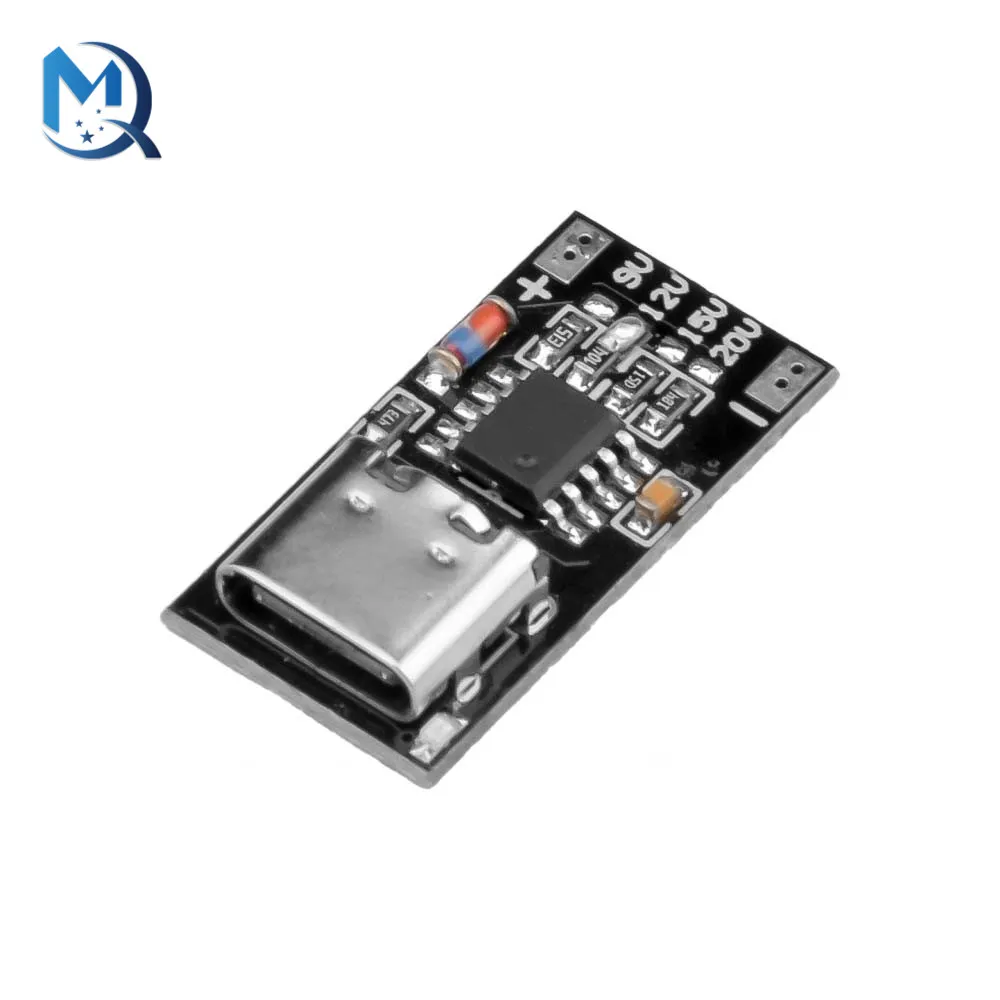 1Pcs PD/QC Decoy Board Fast Charge USB Boost Module Type-c Power Supply Change Module PD3.0/2.0 PPS/QC4+ QC3.0/2.0 FCP AFC