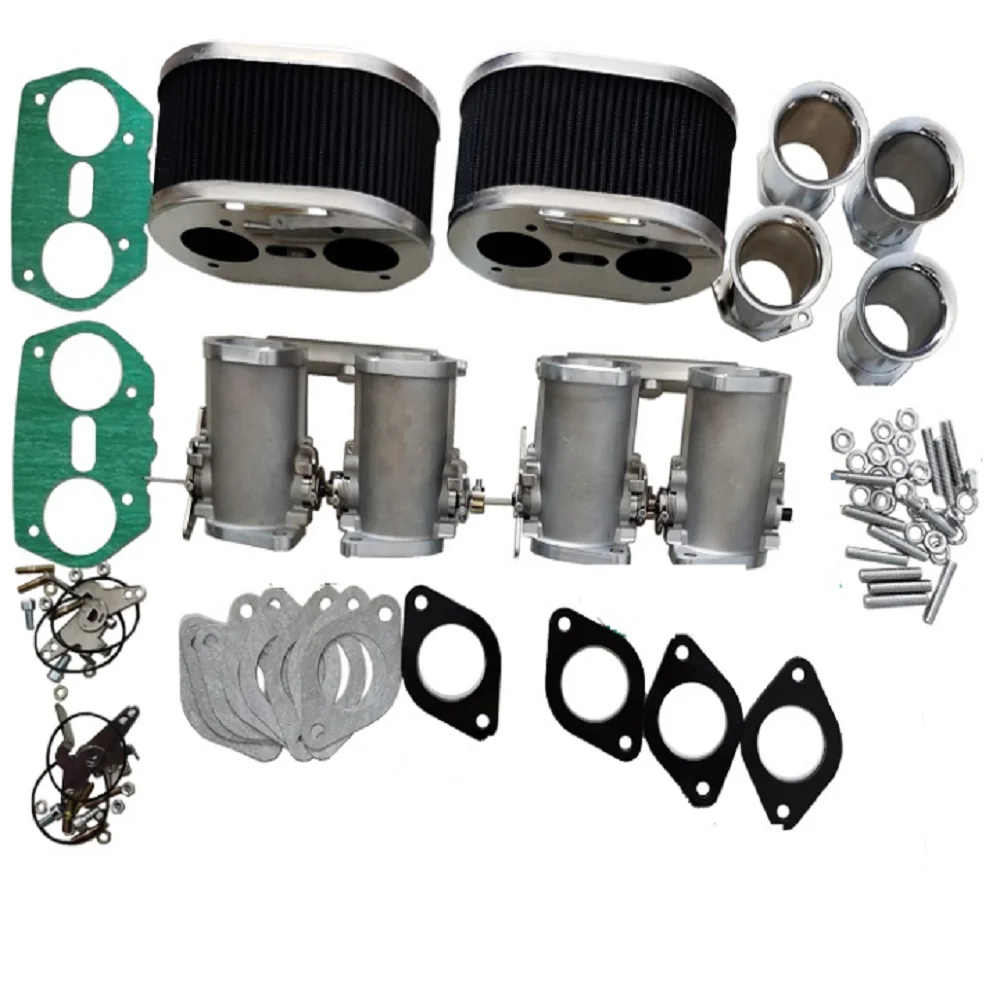 

Dual 40 IDF Throttle Body With Horn TPS Plug Filter Split Type Size 40,42,45,48,50mm Can Choose,