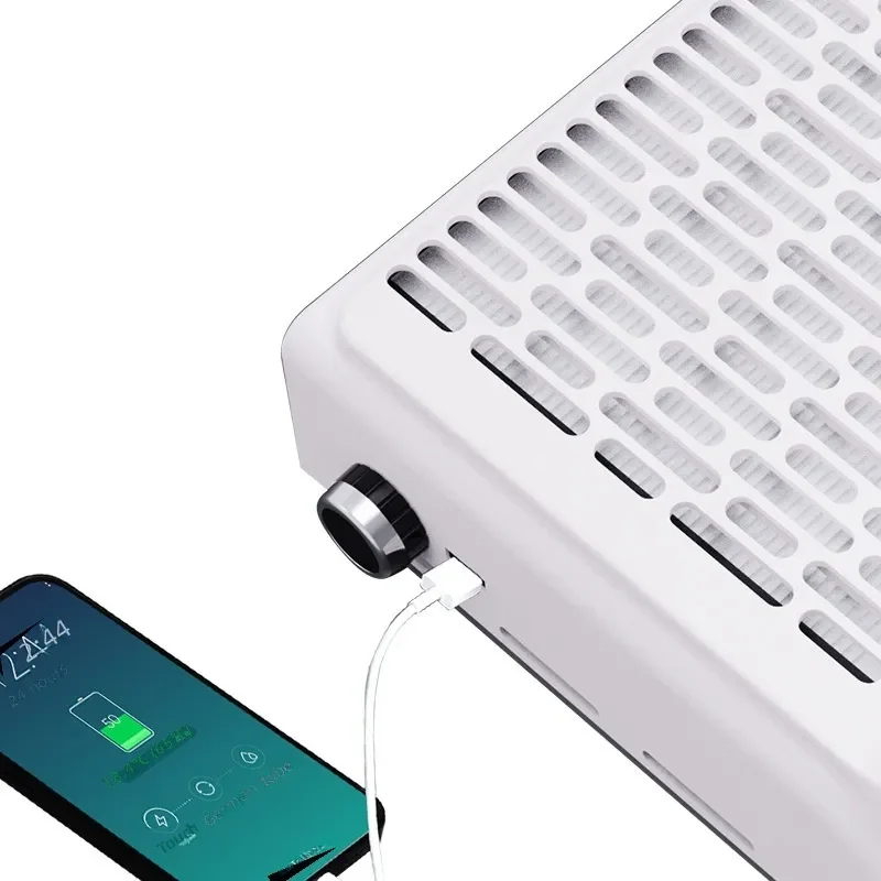 for 100W High Power Speed Regulated Manicure Vacuum Cleaner with Recycled Pull out Filter USB Output Power Supply Plug