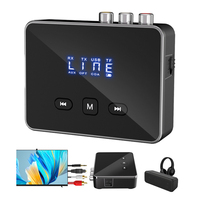 BT 5.4 Receiver Transmitter AUX 3.5mm Jack RCA Optical BT Audio Adapter BT Adapter for TV/Car/PC/Home Stereo/Speakers