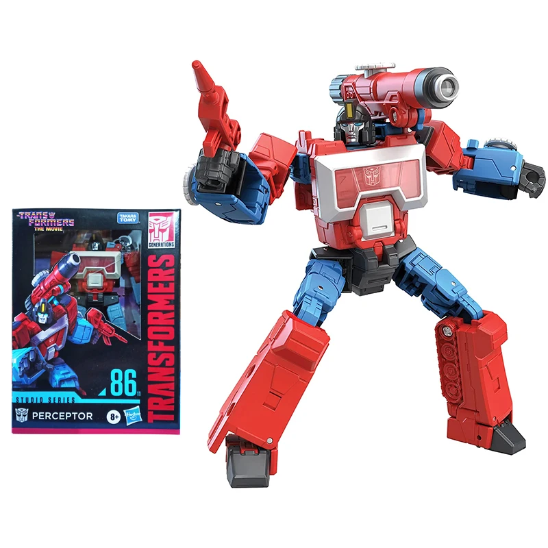 

Transformers Toys Studio Series 86-11 Deluxe Class The Transformers:The Movie Perceptor Action Figure Model Collectible Toy Gift