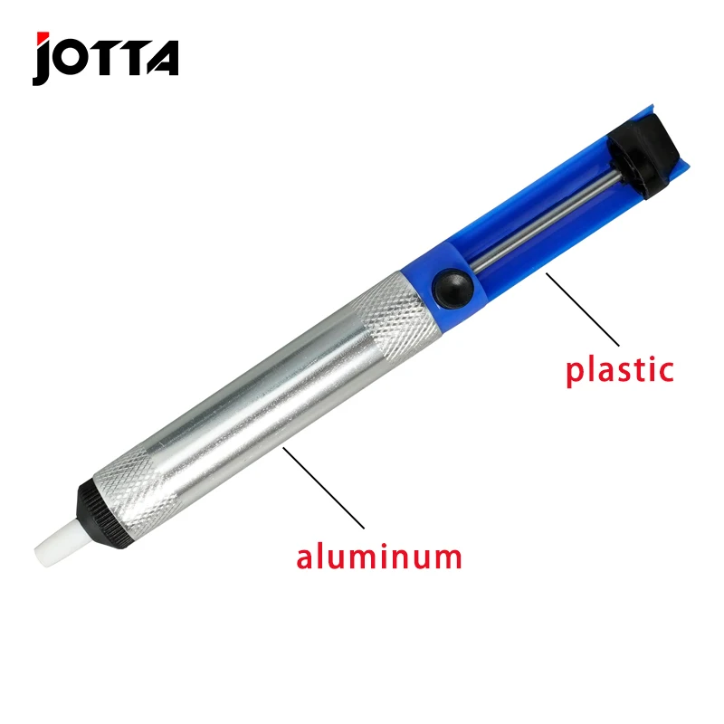 Bomba desoldadora de Metal de aluminio, pistola de estaño de succión, pluma de succión, eliminación de soldador al vacío, desoldador, herramientas