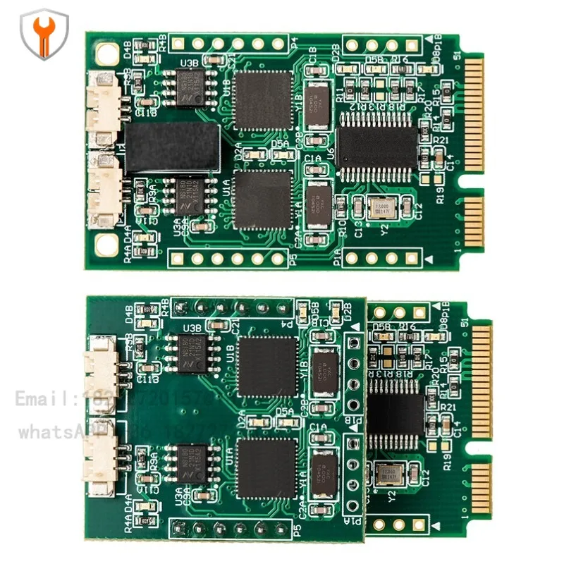 Dual Channel PCI Express Mini to CAN Board PCAN-miniPCIe Compatible with IPEH-003049