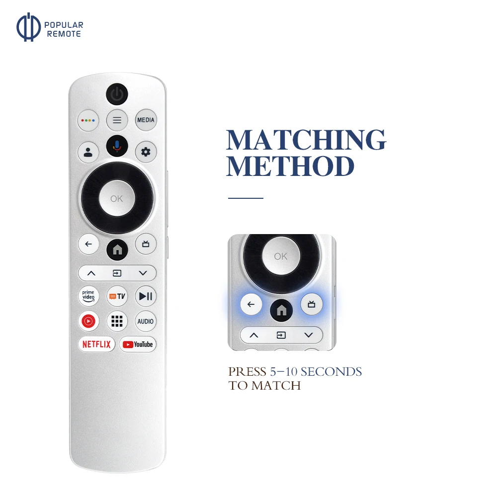 HTR-U33 Voice Remote Control Suitable For Haier 65C10 65S9QT 55S9QT 75S800QT 65S800QT 65Q6  OLED TV