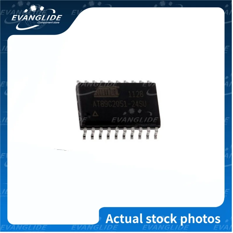 5 PSC/LOT AT89C2051-24SU Orginal & New  8-bit microcontroller -MCU 20-pin UART 2K FLASH-24MHZ 4-5.5V