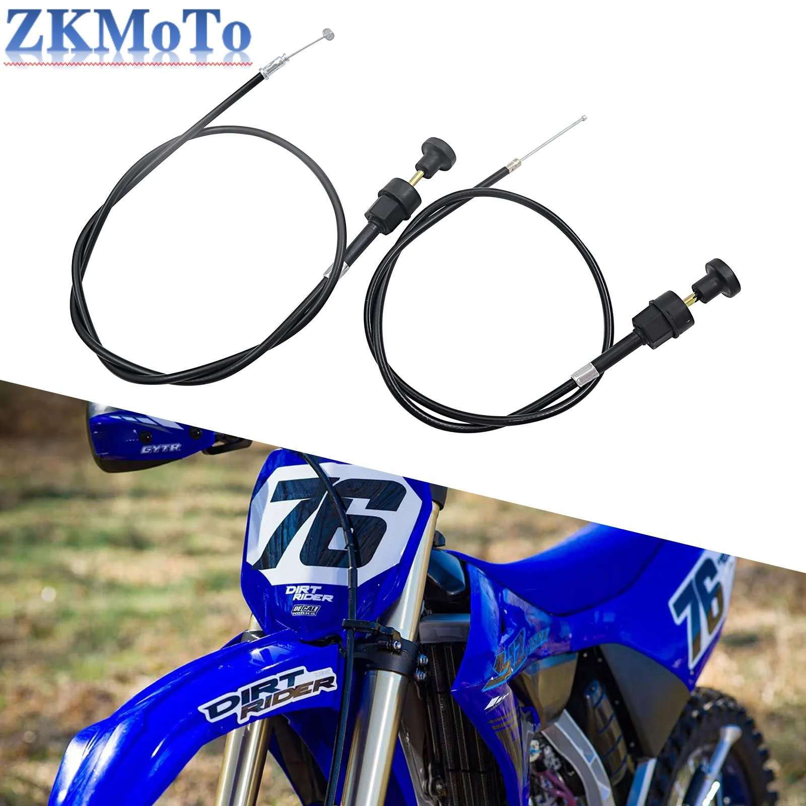 940mm 760mm PW50 PW80 Carburetor Choke Cable Bike Push Pull Choke Throttle Cable For Yamaha PW 50 80 Motorcycle Universal Parts