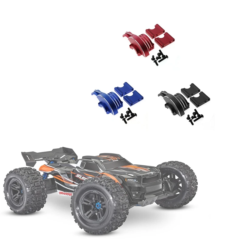 Suporte diferencial central de alumínio capa diff 9584 para 1/8 traxxas trenó 95076-4 rc carro atualizações peças acessórios