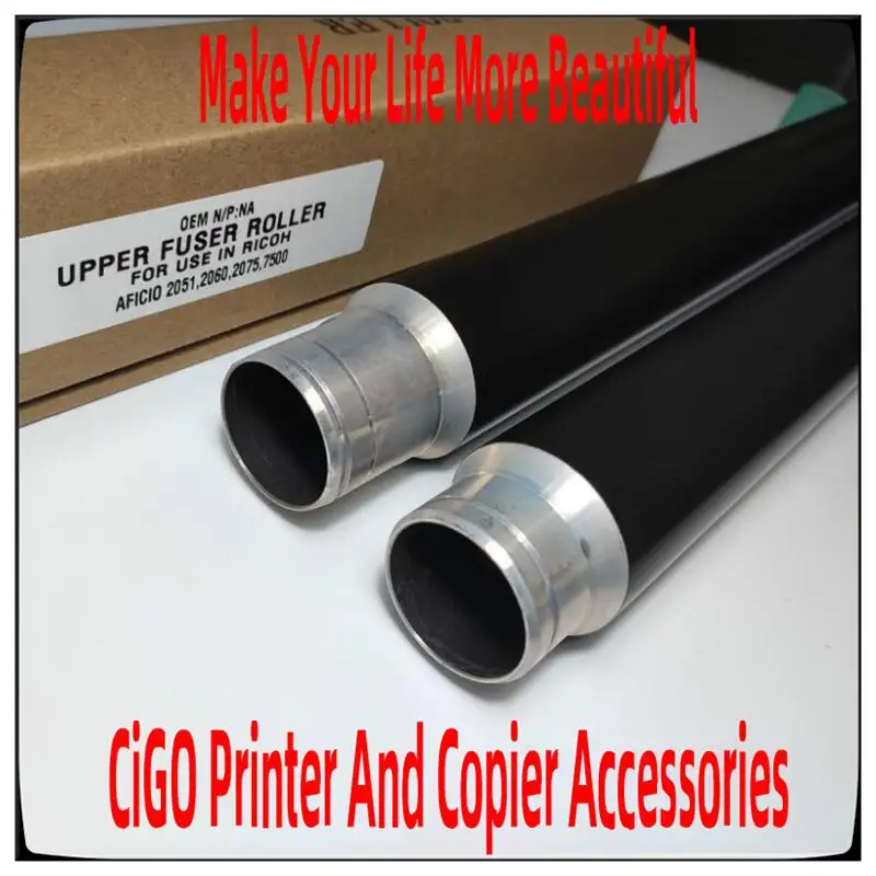 

Аксессуары для верхнего ролика слияния для принтеров Ricoh Aficio 2051 2060 2075 2060sp, MP 6503 7503 6503SP 7503SP, нагревательный ролик, 300K