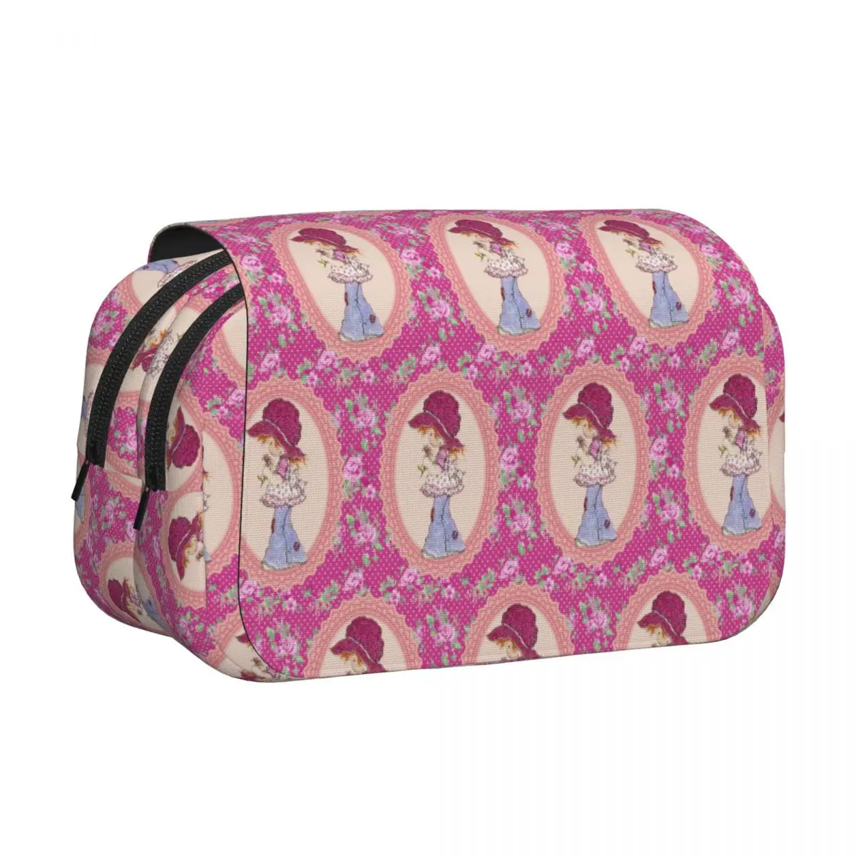 Kawaii Sarah Kay Pencil Cases Pen Holder Hard Shell Leather Big Capacity Pen Box Pencil Bag for Boys Girls School
