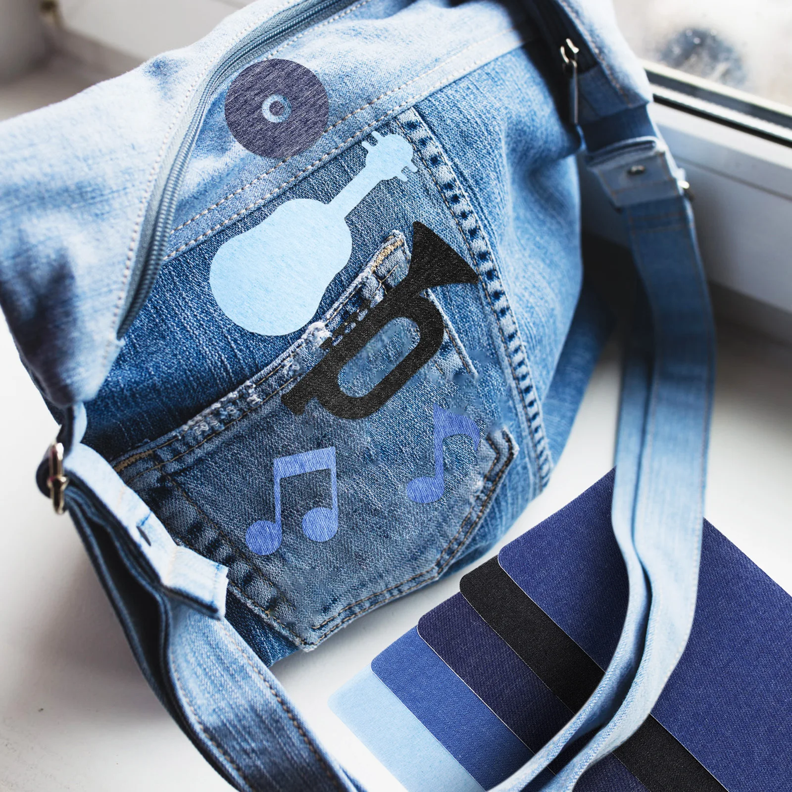 

15Pcs Iron on Patches for T Shirts Jeans Bags Holes Repair Adhesive Fabric Patch Stickers Reusable Mending Patch Decorative