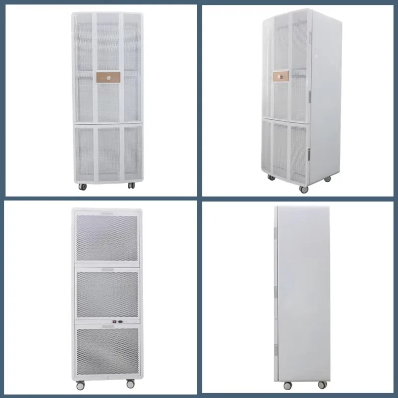 New Arrival Tuya Control Big Large Room  Air Purifier 1800 Cadr H14 Hepa Active Carbon UVC Commercial Air Purifier