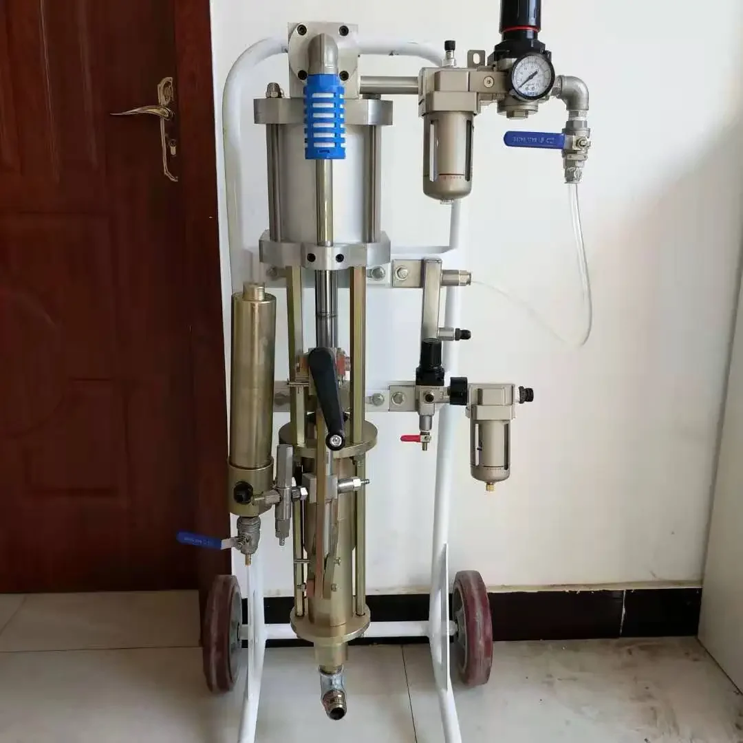 Industrial Anticorrosive Sprayer Pneumatic Fiberglass Spraying Machine Fiberglass Fiber Reinforced Plastic Bracket Type Sprayer