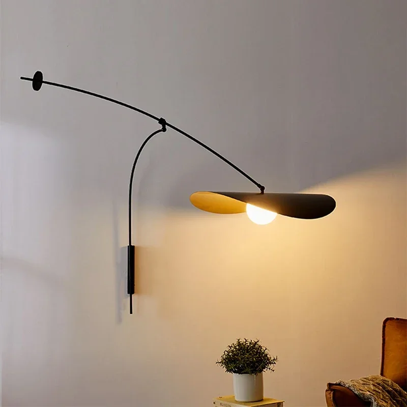 Modern Bedside LED Wall Lamp For Living Room Bedroom Study Room Sofa Long Arm Adjustable Wall Light Bedroom Bedside Reading Room