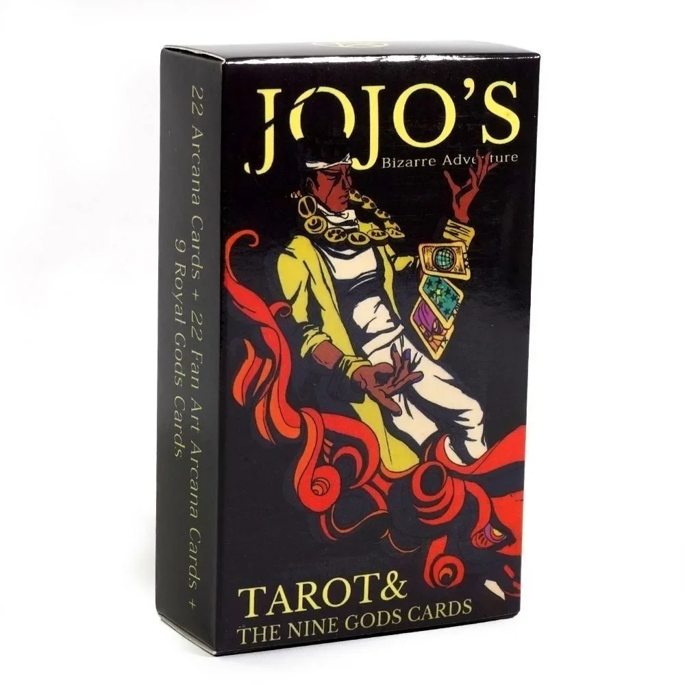 Mysterious Prophecy Divination Comics Anime JoJo Bizarre Adventure Tarot Card English Versions Family Party Board Game