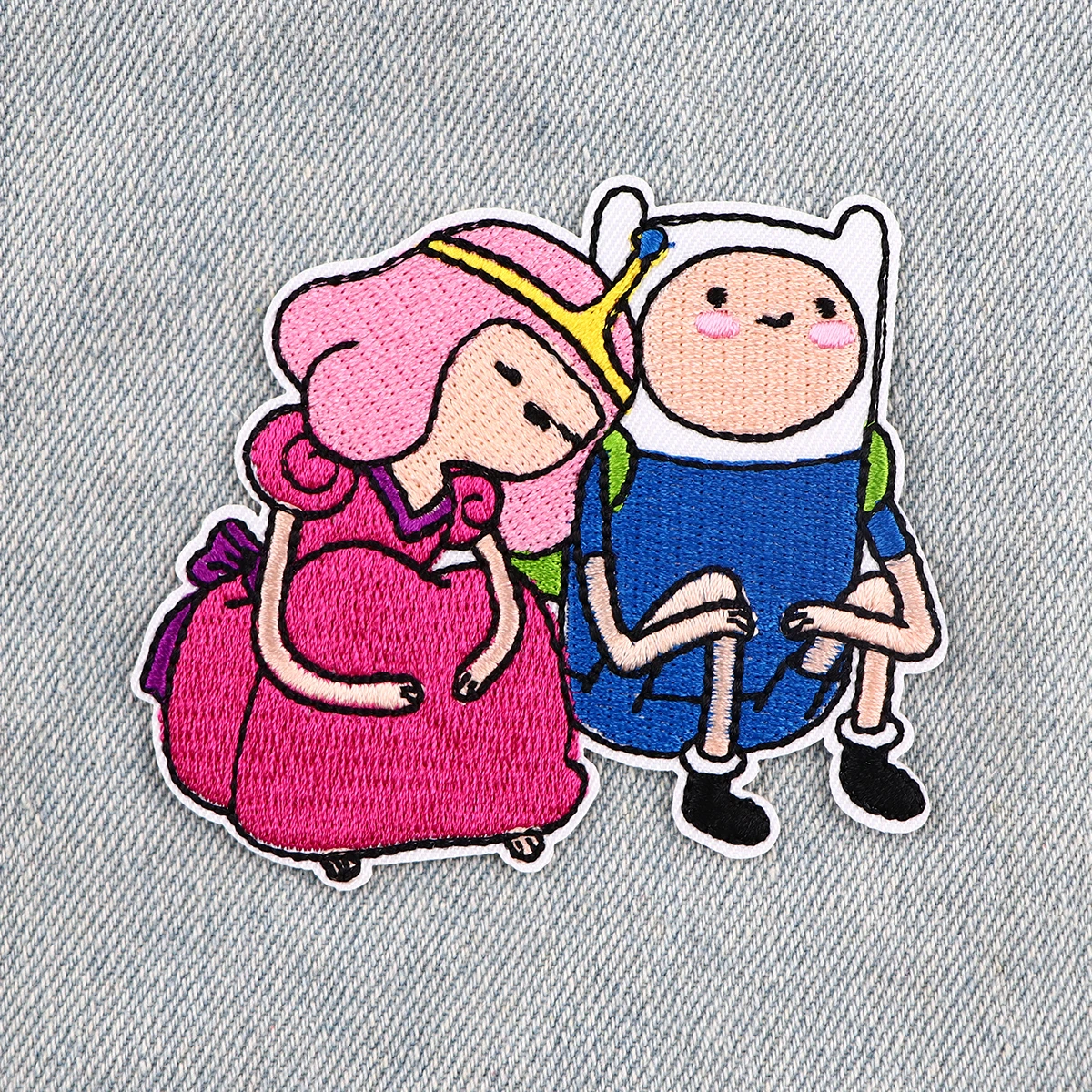 Cartoon Princess Iron On Patch Clothes Patch For Clothing Cute Embroidered Patch Garment Apparel Accessories Sewing Stickers