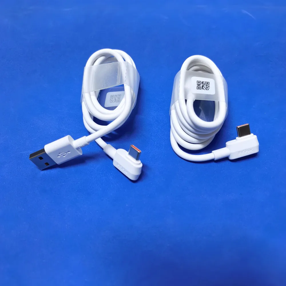 Infinix 90 Degree Elbow USB Type C Cable 68W 45W 33W 5A Fast Charging Data Cord For nfinix Zero 40 30 Note Hot 40 30 20 10 Pro