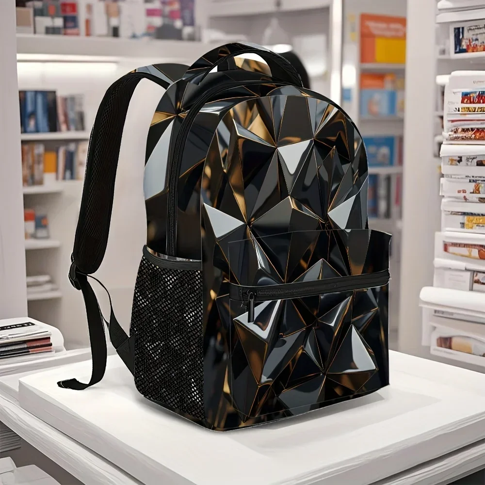 Custom Bag 1pc Hip-Hop Backpack - Lightweight Compact Travel & Urban Style With Hands-Free Carry For, Gym, Day Trips - Casual Da