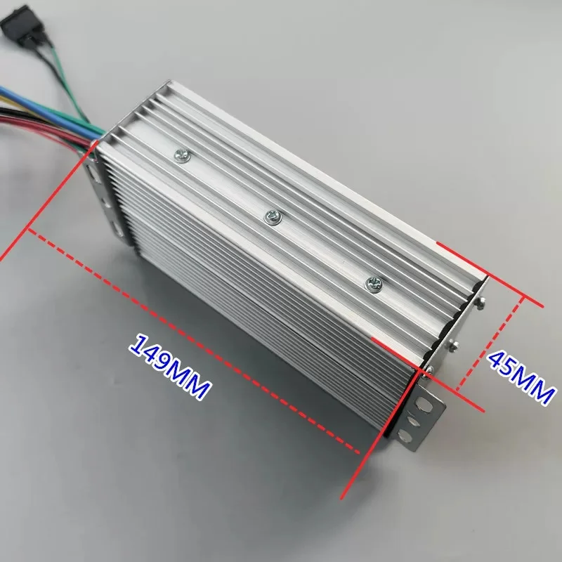 DC 24V-48V three-phase adjustable speed brushless motor controller, high-power brushless motor driver 500W