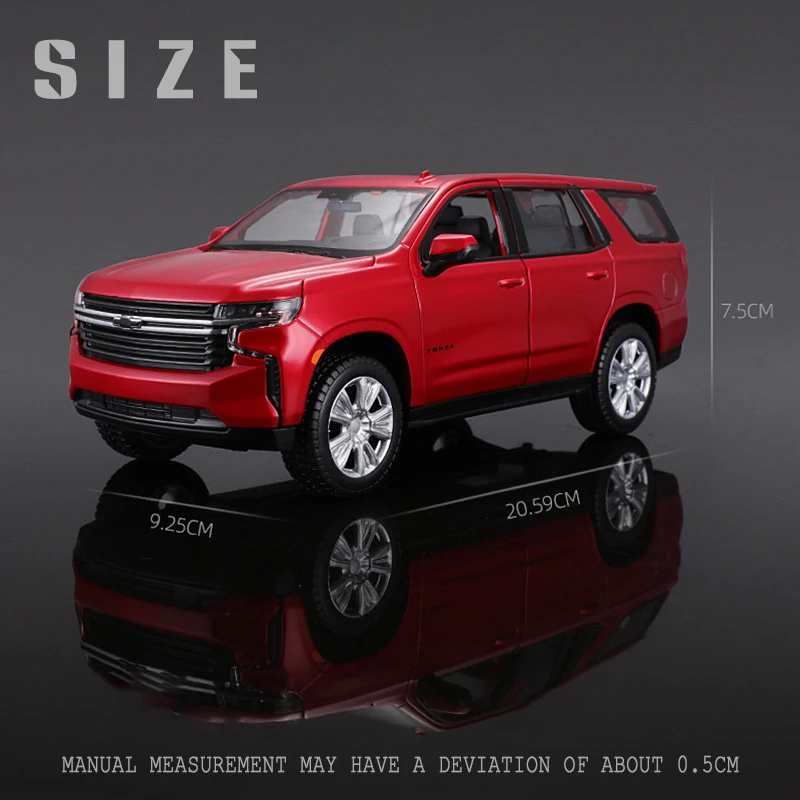 Maisto 1:26 2021 Chevrolet Tahoe simulation alloy car model crafts decoration collection toy tools gift birthday present