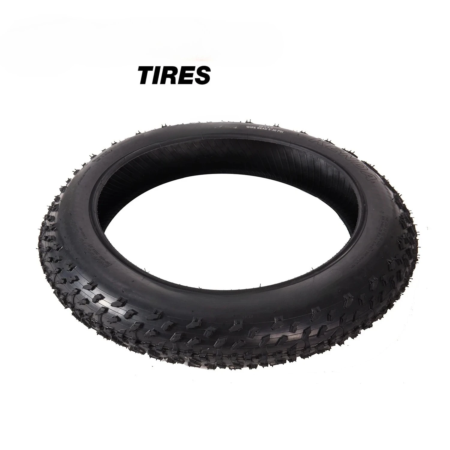 

20"x4.0 Fat Bike Tire, Snow Grip, for Mountain/Beach Cruiser Off-Road Use