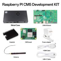 Raspberry PI Cm5 Compute Module 5 IO Board Heatsink With Fan 1GB 2GB 4GB 8GB RAM 16GB 32GB 64GB EMMC RPI CM5 Dev Development KIT