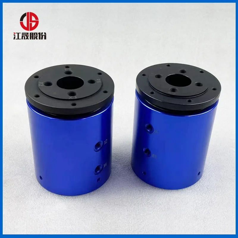 rotary joint hollow through hole type shaft sleeve type high-speed packaging machine infinite rotation pneumatic slip ring