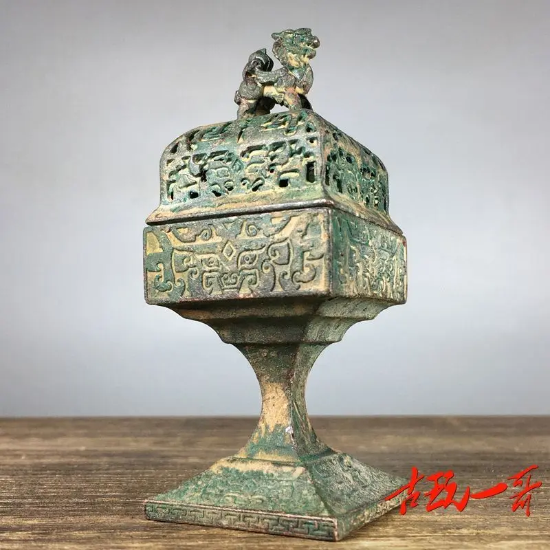 Retro Boshan stove pixiu incense burner Ornament Decoration Tea Pet Figurines Desk Decor Accessories