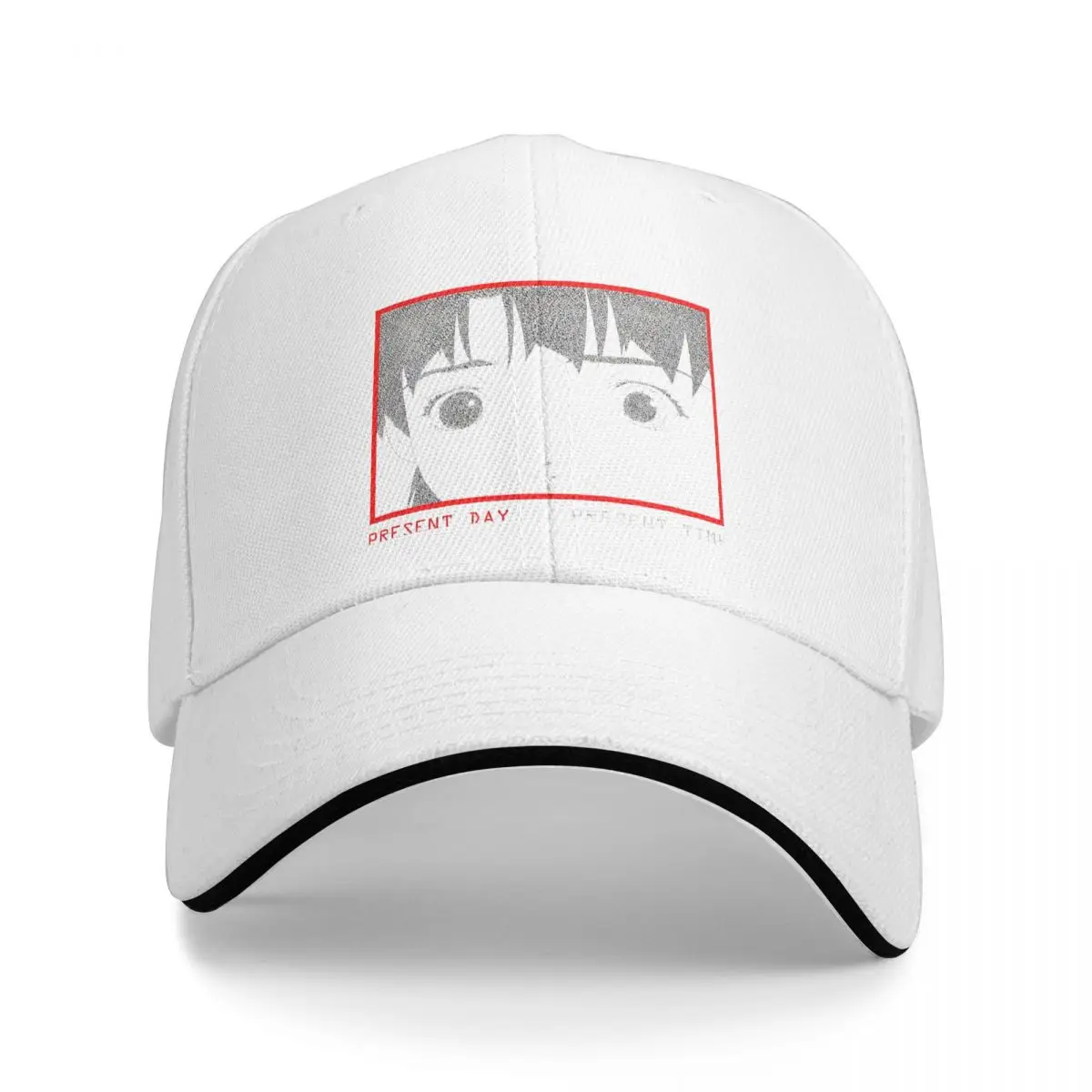 Present Day Serial Experiments Lain Baseball Cap Anime Lwakura Sci Fi Manga Sandwich Cap Unisex Style Polyester Hats Cap Outdoor