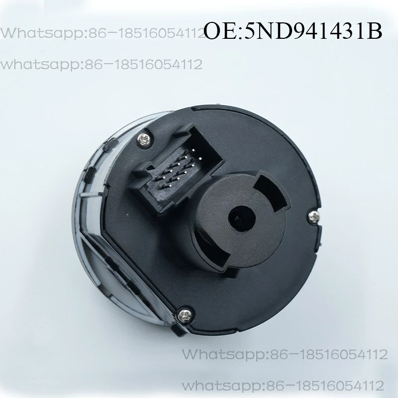 5ND941431B Headlight switch Automotive fog light switch High beam switch, suitable for Golf