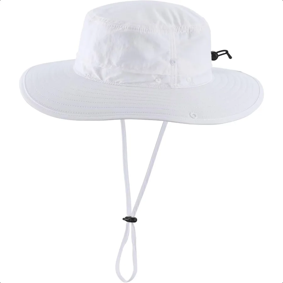 

Connectyle Sun Hat for Men Women Outdoor UV Protection Safari Hat for Fishing Hiking Gardening Breathable Cowboy Hat UPF50