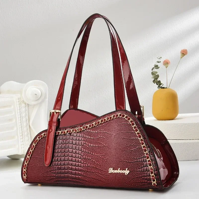 

2025 Women's Fashion Tote Bag - Spacious Crossbody & Handheld Purse for Casual Outings, Stylish Shoulder Bag.