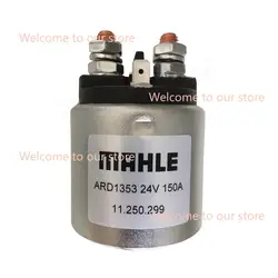 For MAHLE Lift Pump Contactor 24V 150A Magnetic Contactor Relays for Electric Stacker/forklift/golf Cart