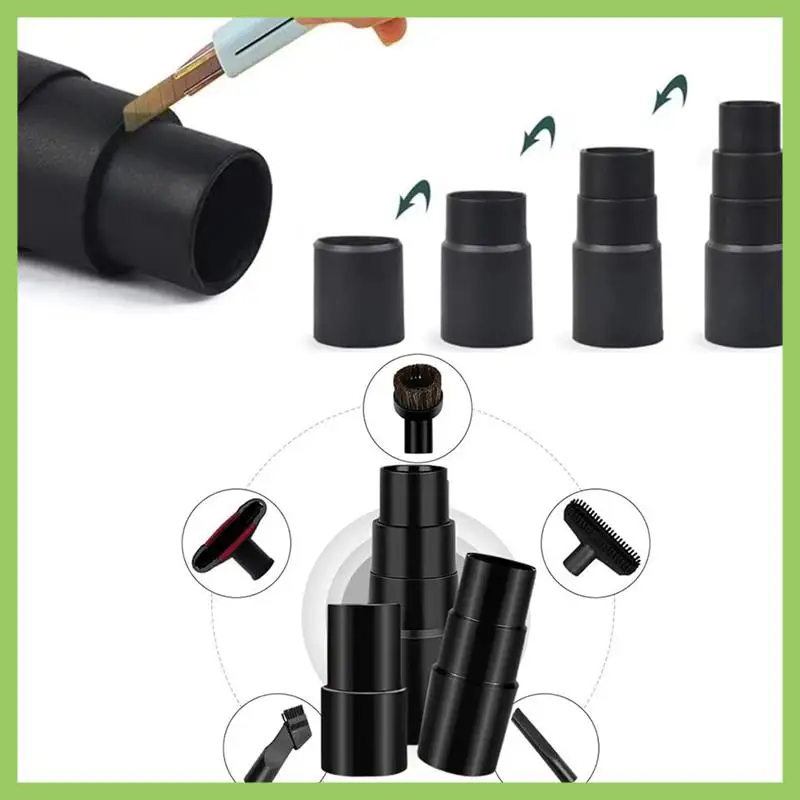 

Universal Vacuum Hose Adapter Reducer Connector For Wet/Dry Shop Vacuum Cleaner Attachment Spare Parts Accessories