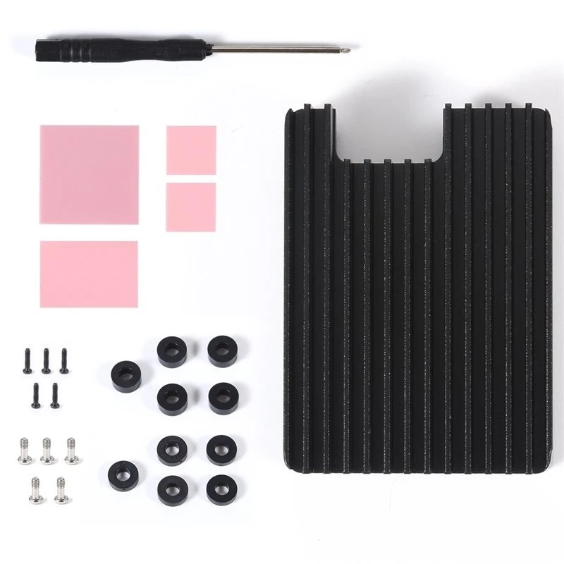 AU61-Simple Version Heatsink Notched CM5 Compatible For Raspberry Pi Compute Module CM5 Product Features Customer Needs