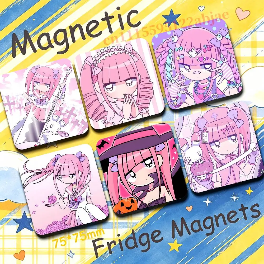 Cute M-Menhera C-Chan Girl Refrigerator Magnets the Perfect Choice for Home Create Warm Cozy Home Decor Gifts