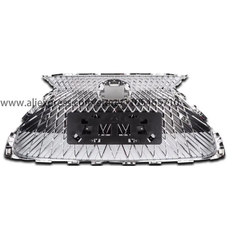 For Lexus ES200 ES260 ES300h 2018-2023 LS Style Upgrade Body Kit Chrome Front Grille & Front Bumper Mod Parts