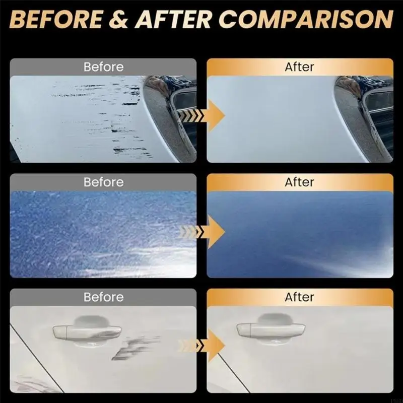 Car Paint Scratch Paste 20 Wipe On Tube for Light Scratches, Exterior Touch Up Cream for Daily Paint Upkeep and Vehicle Storage