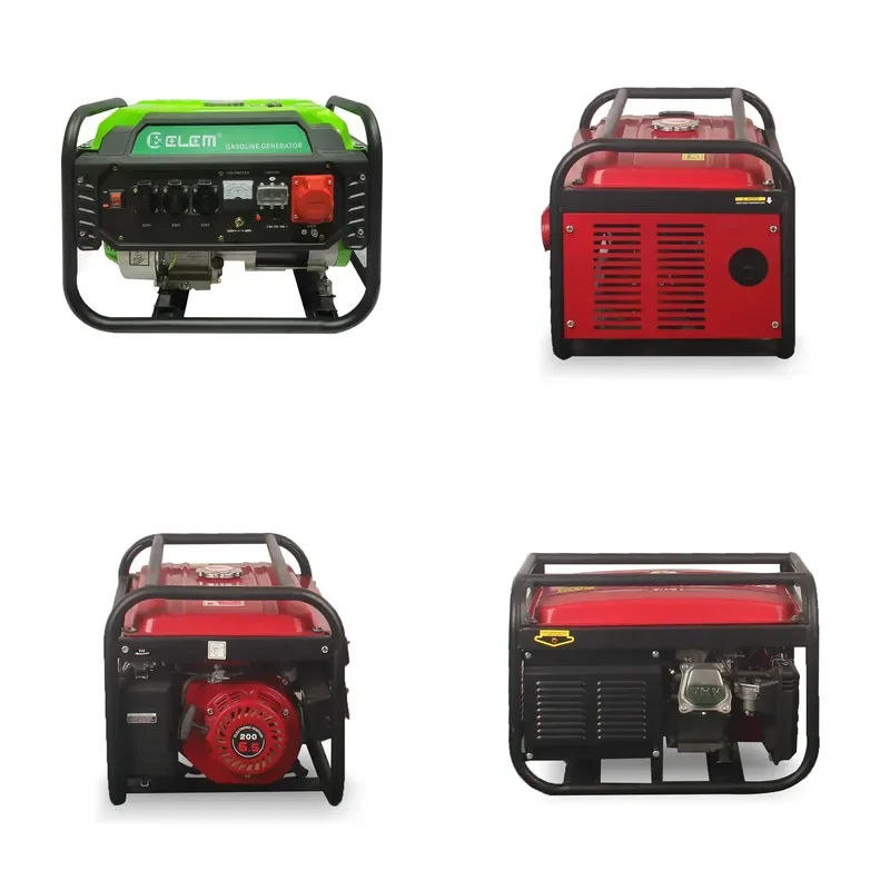 2kw 2kVA 3kw 3kVA 4kw 4kVA 5kw 5kVA Dual Voltage Single Three Phase Hand Key Start Copper Aluminum Wire Portable