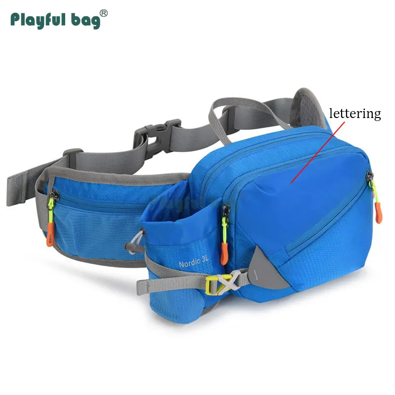 Sports Water Bottle Waist Pack Running Hydration Belt Bag Mobile Phone Key Fanny Pack Outdoor Cycling Pouch AVA192