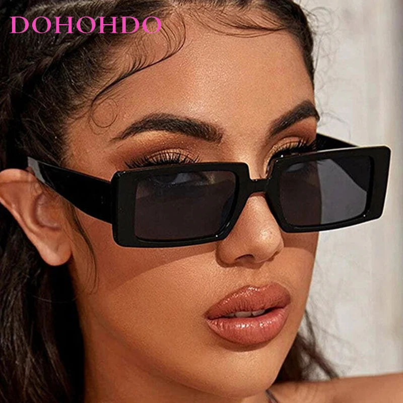 

Vintage Square Frame Women's Sunglasses Trend Brand Design Classic Shade Men Sun Glasses Outdoor Driving Travel Sunglass UV400