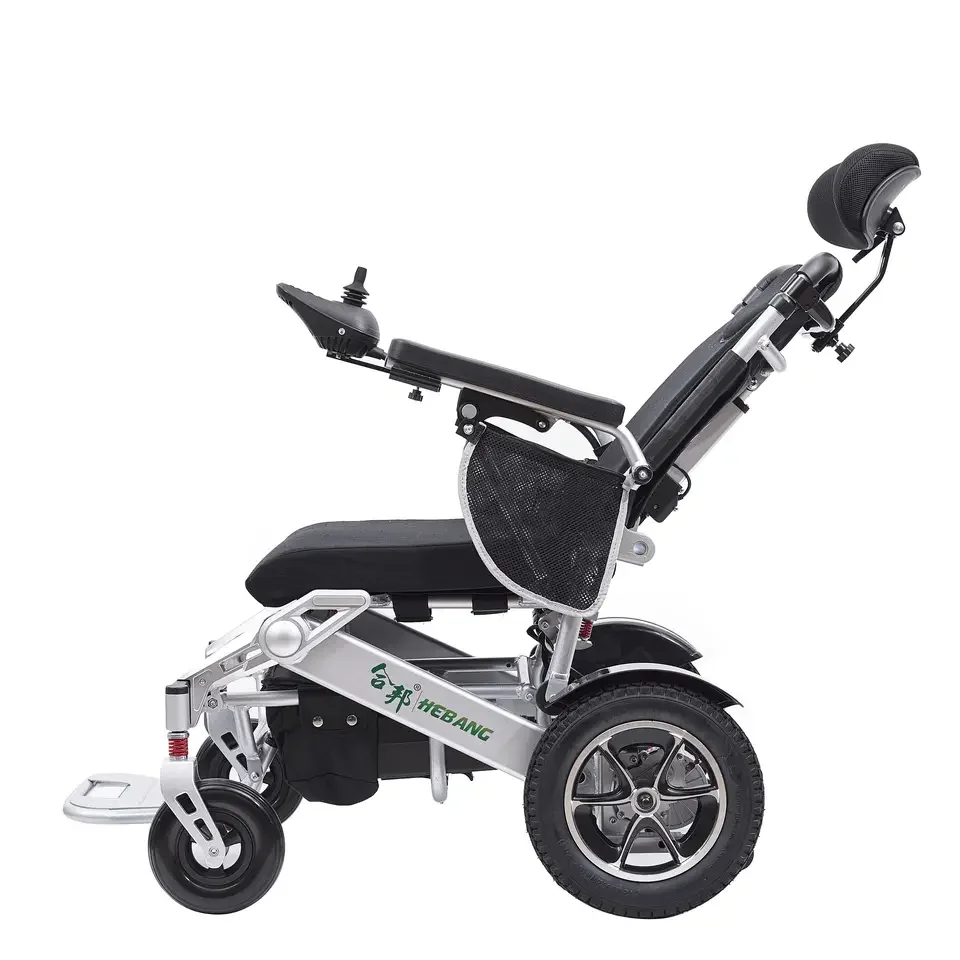 BC-EA9000MR Electric Wheelchair Manual Reclining with Backrest Power Wheelchair for Elderly