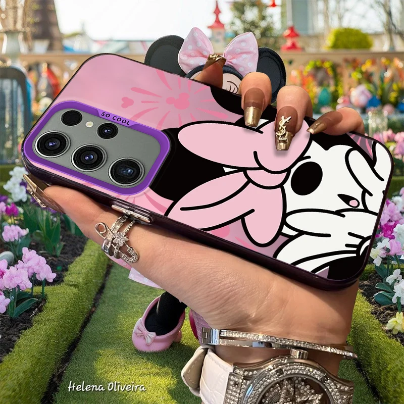 

Minnie Frosted Case for Samsung Galaxy S25 S24 S23 S22 Ultra S21 Plus S20 FE A73 A72 A71 A56 A55 A54 A53 A52 Acrylic Hard Cover