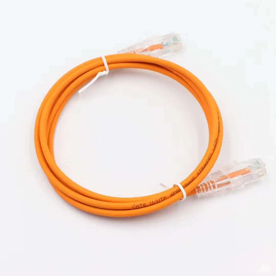 3 pièces meilleur prix OEM CAT 8 CAT 5E Ethernet réseau cordon de raccordement RJ45 câble Lan
